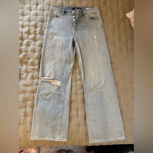 Hudson Jeans Light Blue Straight Leg Denim